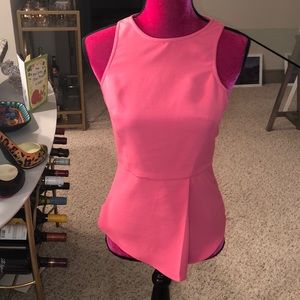 Tibi pink sleeveless top